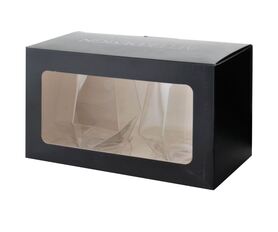 Gem Crystal, geometryczna szklanka, kpl.2szt, poj.500ml 