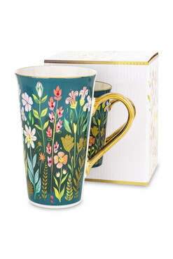 Fleurs Vertes, kubek w pudełku prezentowym, poj.700ml