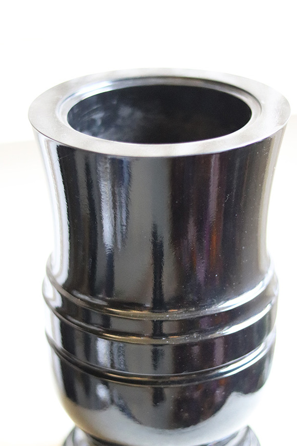 Czerń Żałobna E, ciężki flakon nagrobny