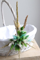 Tradycja z Klasą, dekorowany koszyczek wielkanocny, wys.30cm