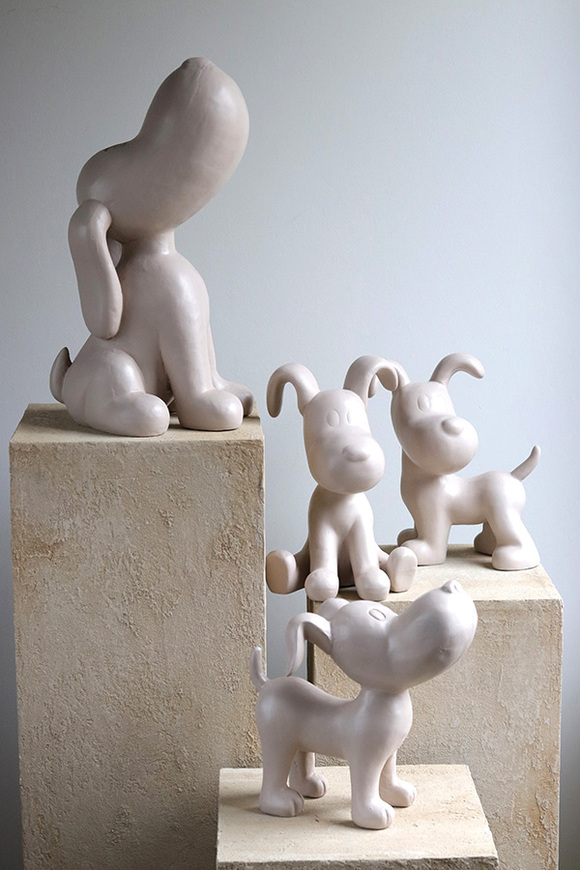 Dog in the Fog, figurka pies reksio