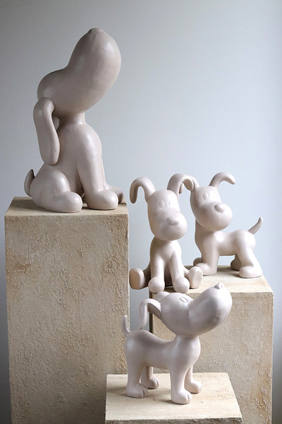 Dog in the Fog, figurka pies reksio