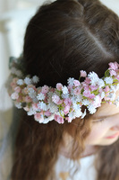 Kaszka Colors, komunijny kwiatowy wianek na głowę, rozmiar uniwersalny