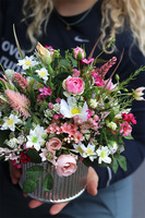 Hotelina Silver Small, kompozycja kwiatowa w naczyniu