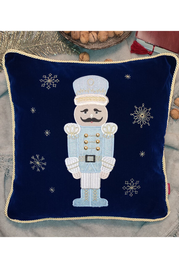 Christmas Mood, poszewka dekoracyjna świąteczna, Dziadek Czarny