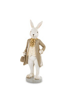 Bunny Cottage Beige, figurka wielkanocna zajączek