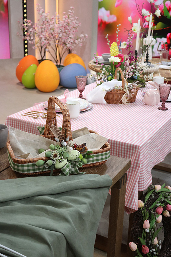 Coco Grandia, dekorowany koszyczek wielkanocny