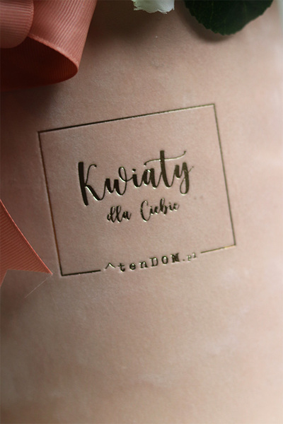 Lekana Velvet, flowerbox z różami