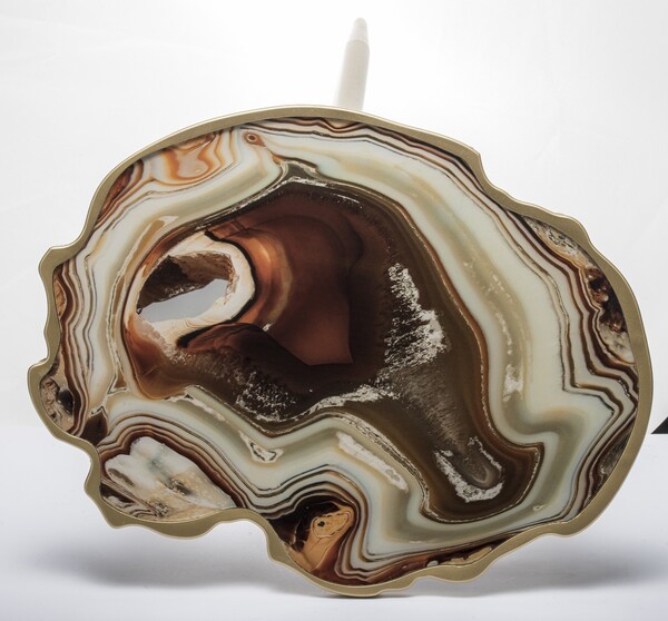 stolik kawowy Ametyst Bright, wym.61x50x38cm