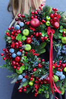 Świąteczny Cud, świąteczny wianek dekoracyjny