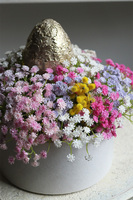 Kaszka Velvet Easter, wielkanocny flowerbox kwiatowy