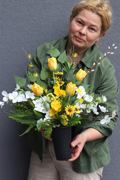 Amira Justi wiosenny bukiet do wazonu, dł.46cm 