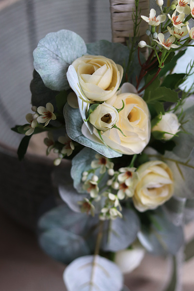 Szałwia Grande, dwustronnie dekorowany koszyczek wielkanocny