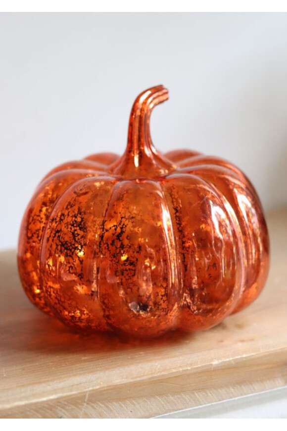 Pumpkin Light Orange, dekoracyjna dynia led, wym.13x15cm