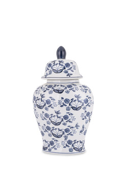 Jeju F, amfora pojemnik z pokrywką, wym.36x21x15cm