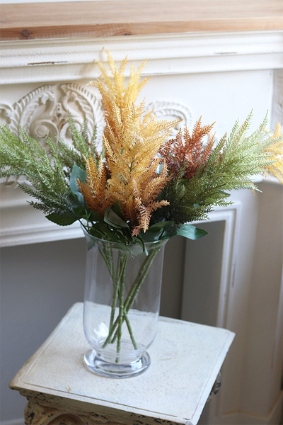 Glassi, bukiet traw w wazonie