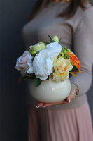 Gedda, kompozycja kwiatowa