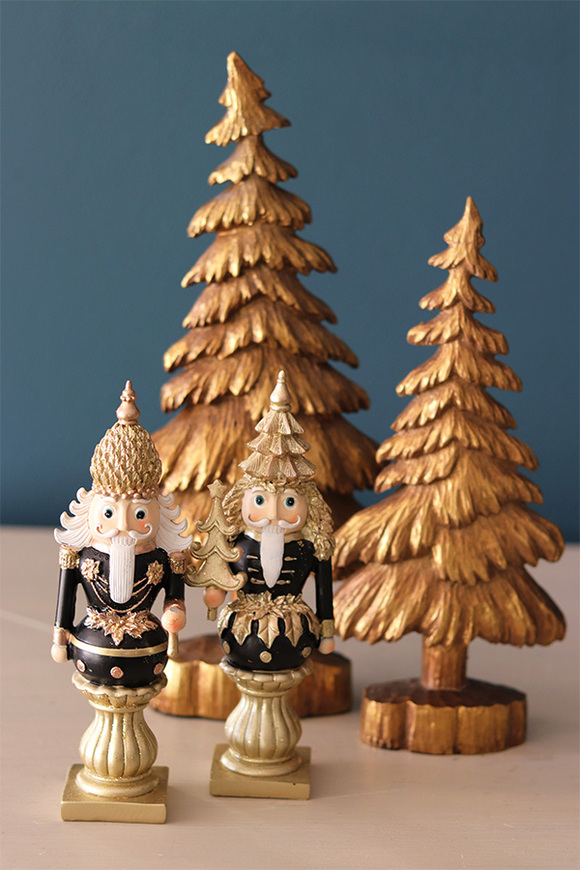 figurka świąteczna, Acorn Yule, choinka B