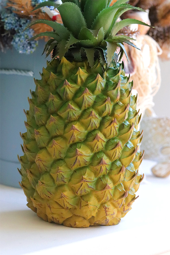 Ananas, realistyczna figurka gumowa