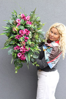 Dekorena Luiza, komplet dekoracji nagrobnych