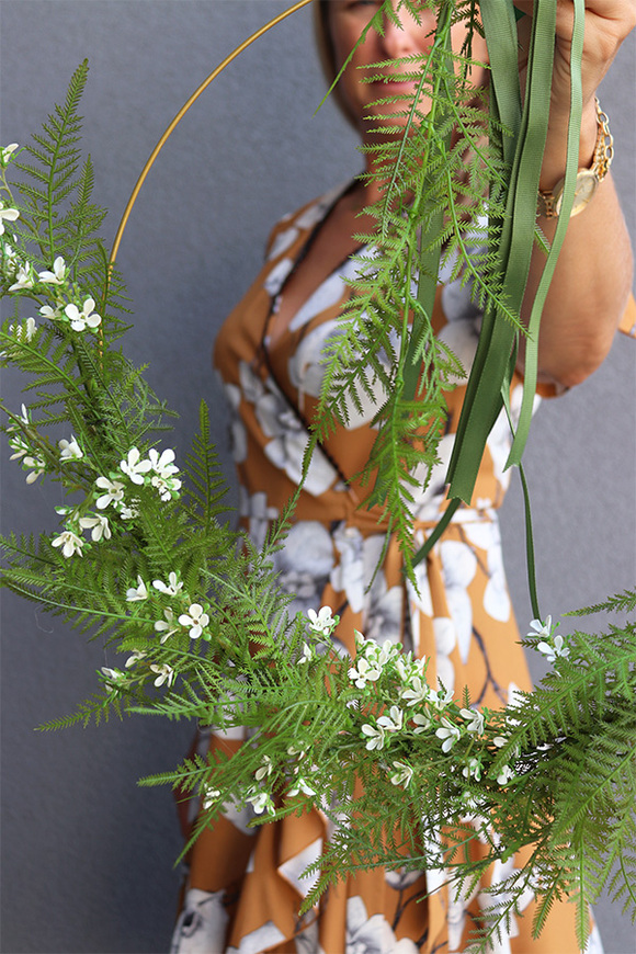 Subtelle Zielona Linia, wianek na obręczy