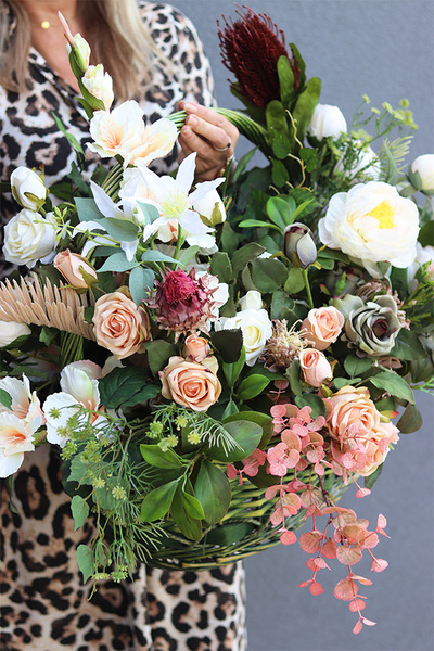 Glorietta, komplet dekoracji nagrobnych, kompozycja