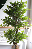 Fikus Concrete, sztuczne drzewko w betonowej donicy