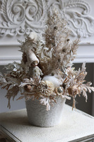 Comfort Christmas, świąteczna kompozycja w osłonce z futerkiem