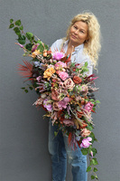 Kanisa Premium, długa wiązanka nagrobna