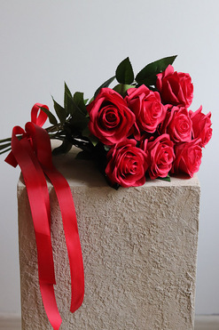 Redamo, bukiet czerwonych róż, wys.50cm