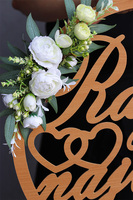 koło kwiatowe z napisem Razem Najlepiej, śr.59cm