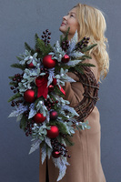 Magiczny Czas, asymetryczny wianek świąteczny