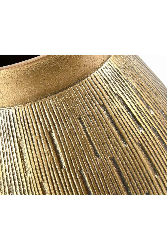 Gold Line Classic, metalowy wazon 1 szt., wym.20.5x21x23cm