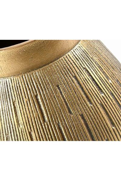 Gold Line Classic, metalowy wazon 1 szt., wym.20.5x21x23cm