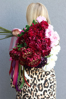 Chryzantema Memory, bukiet chryzantem	