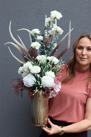 Lirena, dekoracyjny bukiet w wazonie