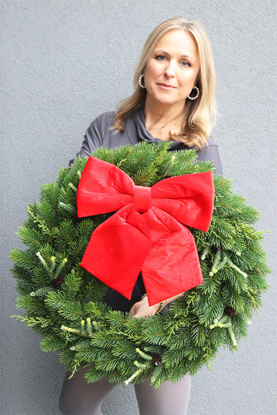 Natural Christmas Velvet, komplet świątecznych dekoracji