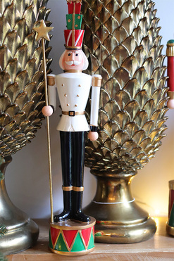 OD RĘKI Nordland, figurka bożonarodzeniowa, Dziadek do Orzechów, wys.46cm 