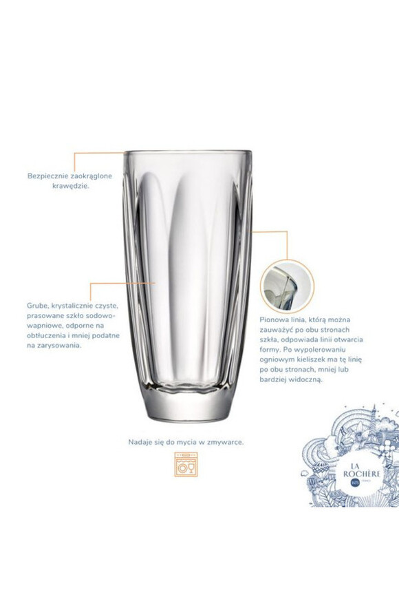 Lily La Rochere, szklanka do zimnych napojów