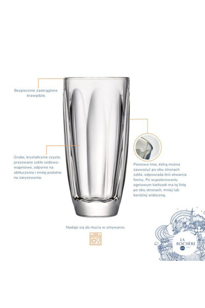 Lily La Rochere, szklanka do zimnych napojów