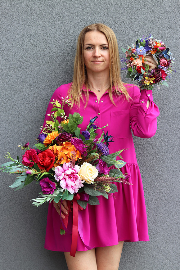 Kolorena, kolorowy bukiet do wazonu