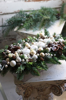 adwentowy stroik Modern 2, wym.18x60x30cm