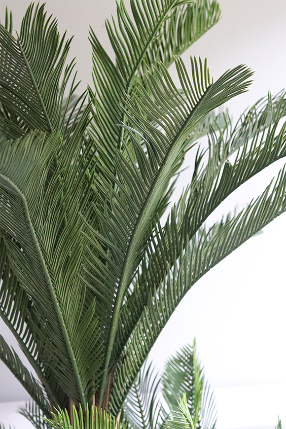 Palma Fiberglass, wysokiej jakości sztuczna palma w donicy