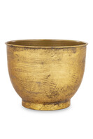 złota metalowa osłonka misa, Goldwase A, wym.20x26x26cm