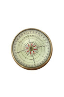 Kompas / Busola G, mosiężny soczewkowy, wym.6.3x3cm