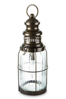 Santiago LED, lampion metalowy