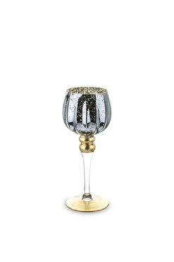 Pinot Noir A, elegancki świecznik kielich, wys.30cm