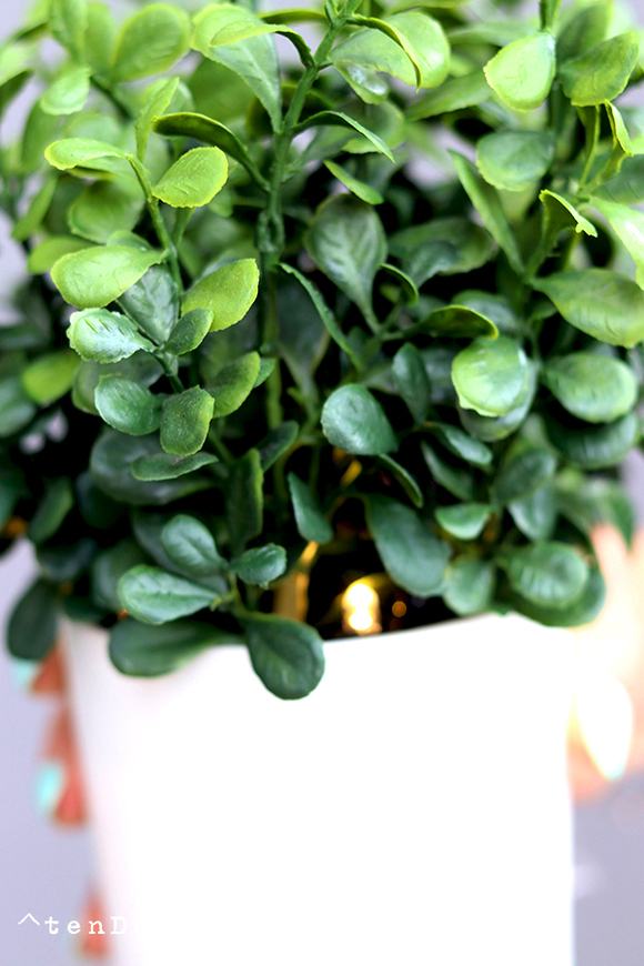 Greento Bukszpan, sztuczna roślina w doniczce