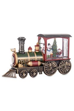 Polar Express, świąteczna pozytywka lokomotywa LED, wym.18x30.5x10cm