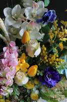 Fleurs, wiosenny bukiet nagrobny we wkładzie